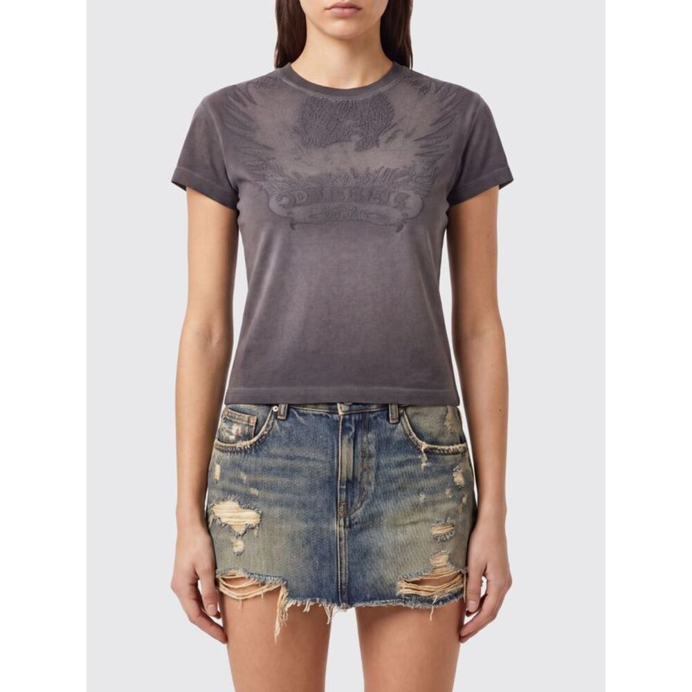 Diesel T-Shirt Woman Wine